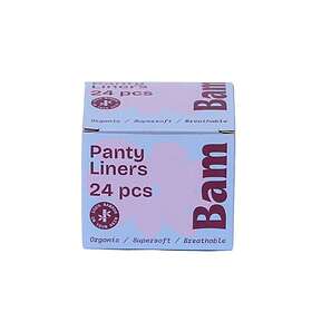 BAM Bamboo Clothing Organic Liners 24-pack
