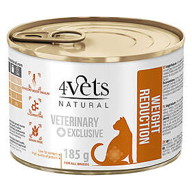 4Vets Natural Feline Weight Reduction 12x0,185kg