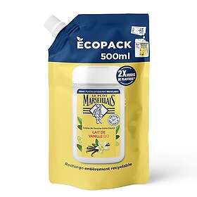 Le Petit Marseillais Extra Douce Crème de Douche Recharge Lait de Vanille Bio 50