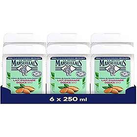 Le Petit Marseillais Duschgel Mandelmjölk 250 ml, 6 st