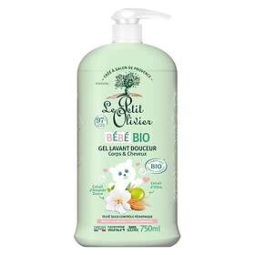 Le Petit Olivier Douceur Lavant Gel Bio Baby Shampoo & Body Wash 750ml