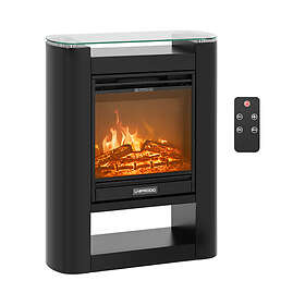 Uniprodo Eldstad 1,8 kW 2 Värmenivåer Modern Design