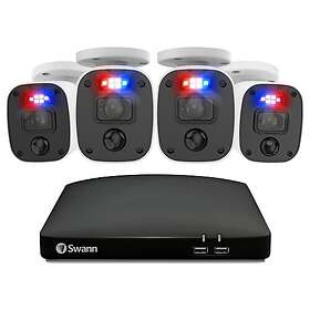Swann SWDVK-846804MQB-EU 8 channel 4 bullet camera kit