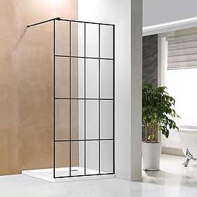 Nortiq New York Duschvägg Svart 900928