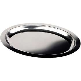APS Bricka Finesse Oval Silver 60x41cm