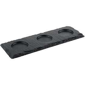 APS Skifferbricka Serveringsbricka 28x10cm