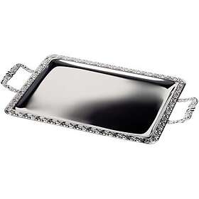 APS Bricka med Handtag Serveringsbricka Rostfri 75x44,5cm