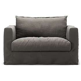 Decotique Le Grand Air Nou Love Seat Linne Smokey Granite