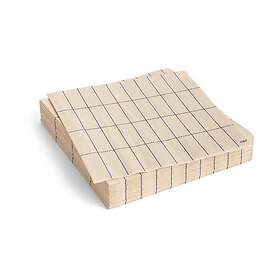 Hay Pattern Servett 33x33cm 20-pack Off white-blue grid