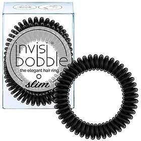 Invisibobble Slim True Black 3-pack