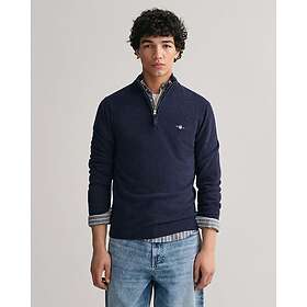 Gant Superfine Lambswool Half Zip Cardigan (Herr)