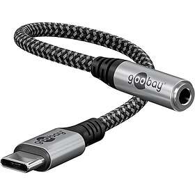 Goobay 74056 Adaptateur USB-C vers 3,5 mm AUX 15 cm
