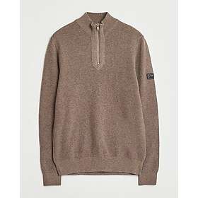 Barbour Crawley Ull/Bomull Halv Zip Cardigan (Herr)