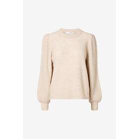 Selected Femme slfLulu LS Structure Knit O-neck Genser (Dame)