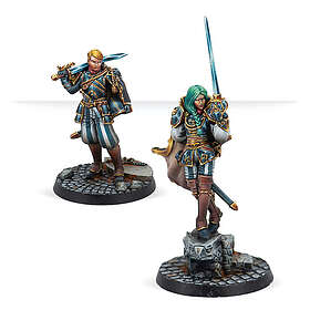 Corvus Belli Warcrow: The Miniatures Combat Game Hegemony Black Legion Officers