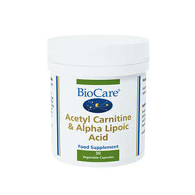 BioCare Acetyl Carnitine & Ala 30 Kapslar