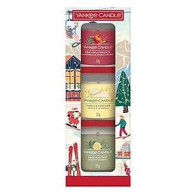 Yankee Candle Giftbox 3 Mini Fyllda Votivljus Jul