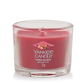 Yankee Candle Santa On Skis Fylld Votiv 37g