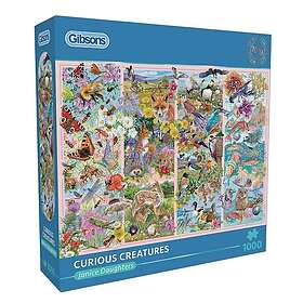 Gibsons Games Créatures curieuses 1000 Pièces