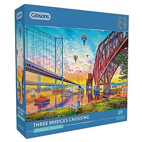 Gibsons Games Tre broar som korsar 1000 bitar