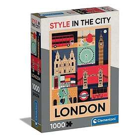 Clementoni Style In The City London 1000 Bitars
