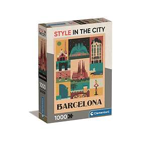 Clementoni Stil i staden Barcelona 1000 Bitar