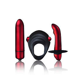 Rocks Off Kit med 3 Truly Yours Red Temptations