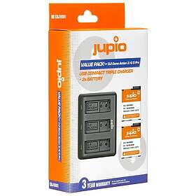 Jupio DJI Action 3/4/5 Pro Value Pack