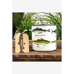 Gift Republic Multi-Fish Emaljekrus