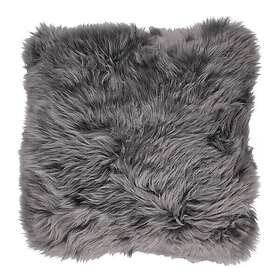 Natures collection A/S Kudde New Zealand fårskinn 40x40 cm steel