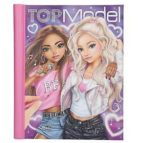 Topmodel Målarbok med ljud & ljus