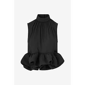 By Malina Lune Halterneck Frilled Hem Toppi (Naisten)