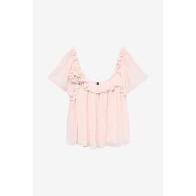 Vero Moda vmCille SS Flower Top Wvn Exp (Dam)