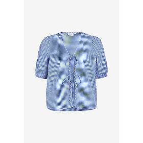 Vila viSonja S/s Tie Top/ka Blouse (Dam)