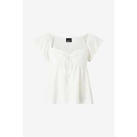 Gina Tricot Blouse Front Tie Frill Top (Dam)
