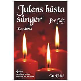 Julens sånger för flöjt Reviderad med duettstämmor