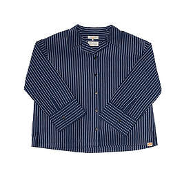 Nudie Jeans Jutta Randig Bomullsskjorta (Herr)