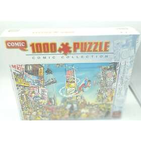 King Tegneseriesamling 1000 Brikker