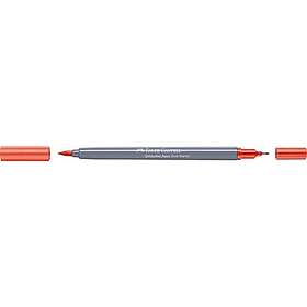 Tuschpenna Faber-Castell Goldfaber Aqua Dual Marker 115 Dark cadmium orange