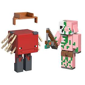 Minecraft CORE FIGURE 2-PACK Zombified Piglin & Strider