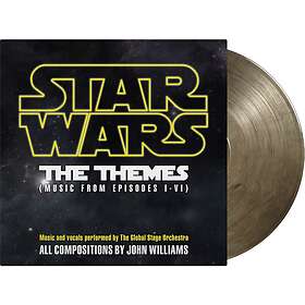 Global Stage Orchestra Star Wars: The Themes Crystal Clear & Black LP/Vinyl