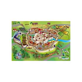 ACHOKA Castle Middle Ages Legetæppe 100x150cm