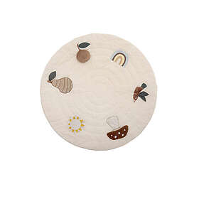 Bloomingville MINI Agnes Lekmatta Ø100cm Natur