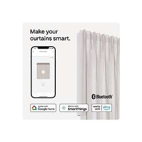 Motionblinds Smart Curtain Rail Central opening 200cm
