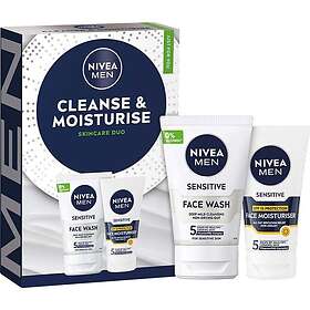 NIVEA MEN Cleanse & Moisturise Lahjapakkaus
