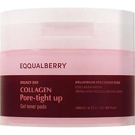 EQQUALBERRY Collagen Pore-tight Up Gel Toner Pads 60st