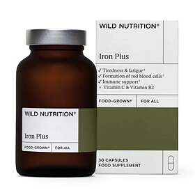Wild Nutrition Iron Plus 30 Kapslar