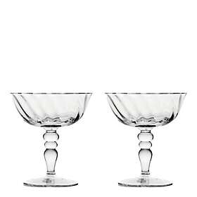 Byon Italian Opacity Coupe Glass 15cl 2-pack