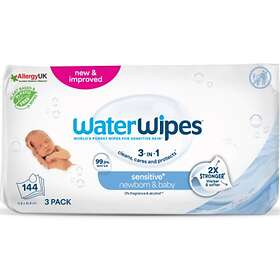 WaterWipes Baby Wipes 3x48 st