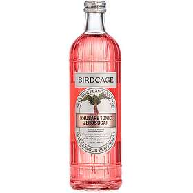 Birdcage Tonic Zero Sugar Rabarber 500ml